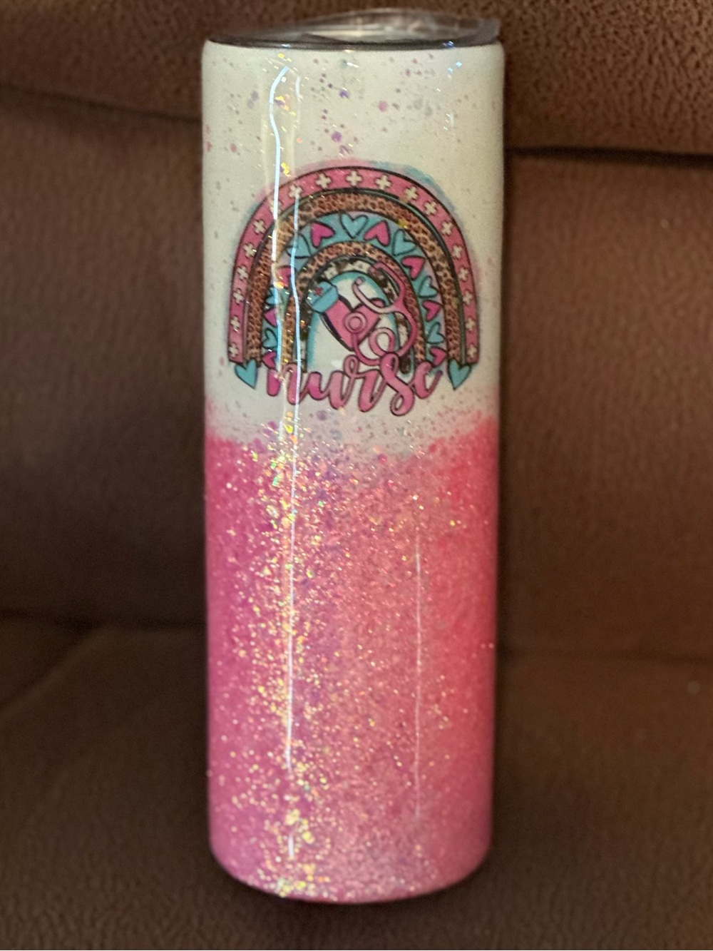Sparkling ‘Nurse’ Tumbler 32oz